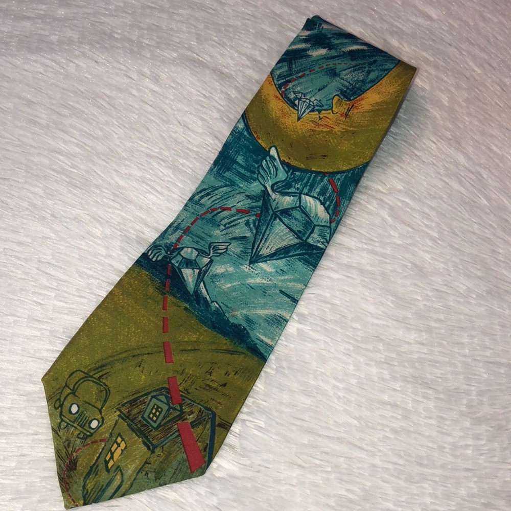 The Beatles Necktie LUCY IN THE SKY WITH DIAMONDS